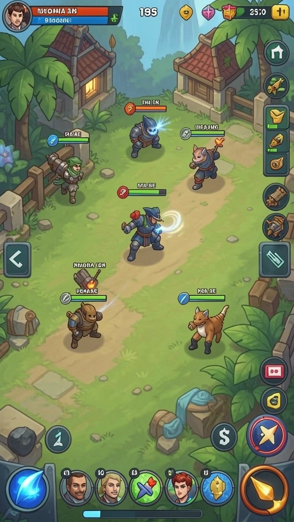 888fw - Screenshot menunjukkan salah satu level dengan grafis yang memukau.