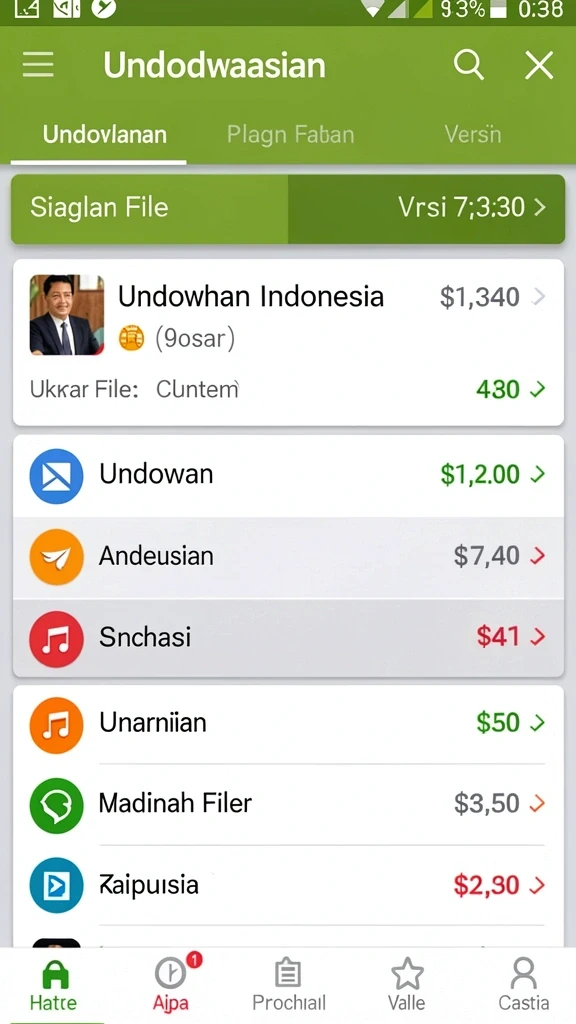 adg62 - Tampilan antarmuka yang intuitif dan mudah dinavigasi.