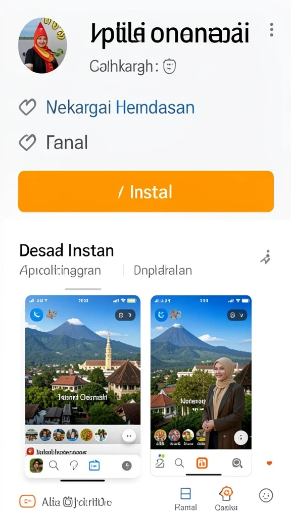 agam66 - Tampilan antarmuka pengguna yang intuitif.