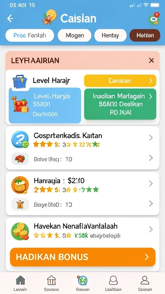 jakartawin - Tampilan antarmuka yang menarik dan intuitif.