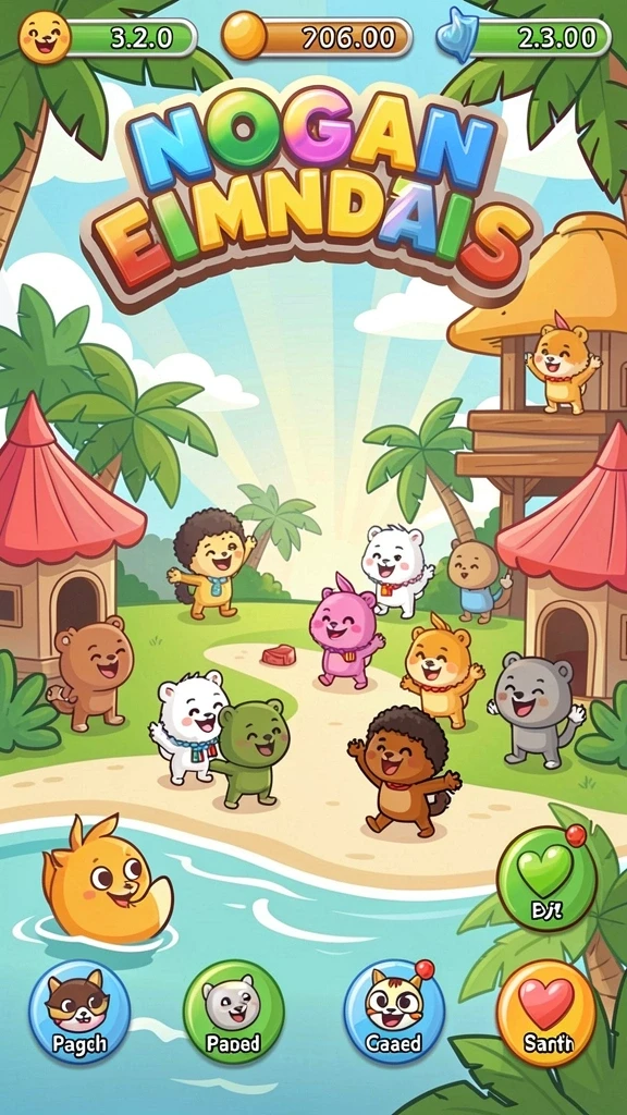 mamen123 - Tangkapan layar menampilkan aksi seru di dalam game.