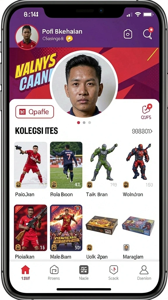 minislot - Antarmuka menarik dengan desain yang modern.