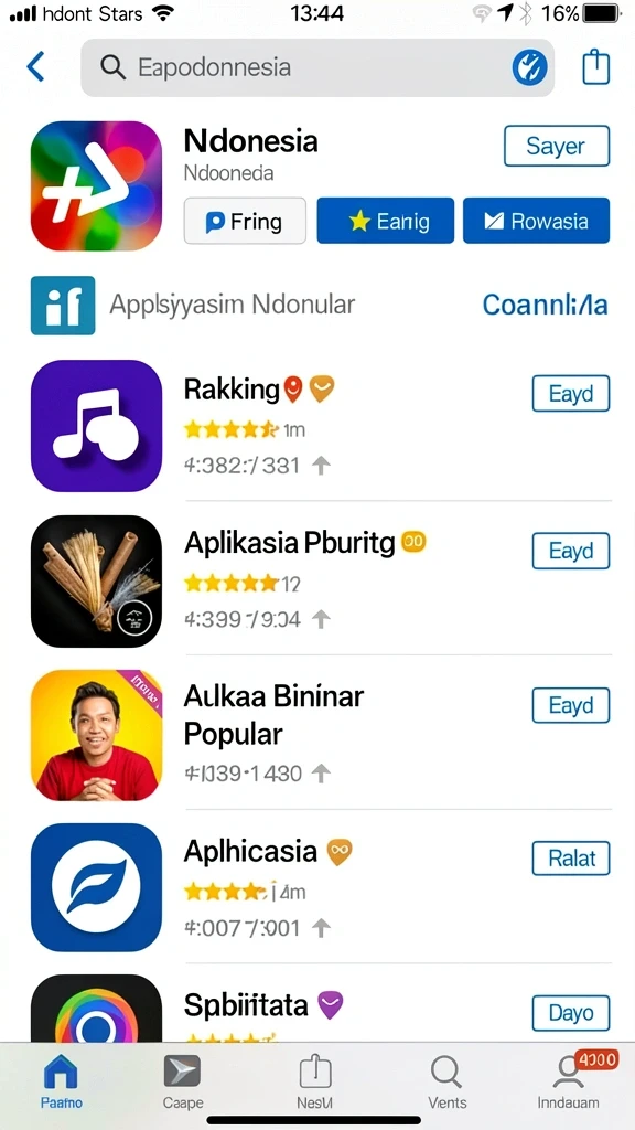 rejeki - Tantangan seru di berbagai level.